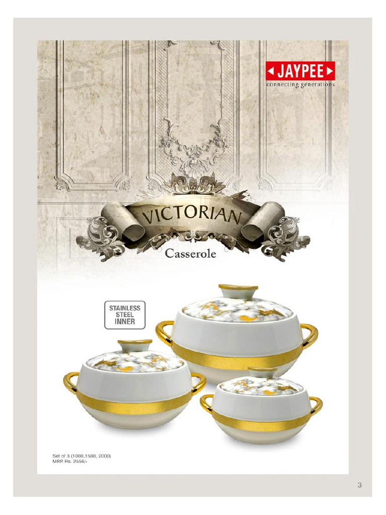 jaypee_casserole_catalogue PDF