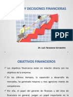 Objetivos y Decisiones Financieras