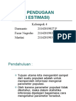 Estimasi Kelompok 4