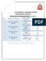 BKUC Test Sylubus