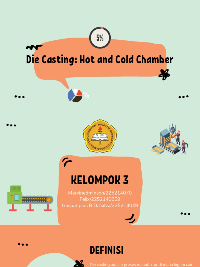 Proses Die Casting: Hot vs Cold Chamber | PDF