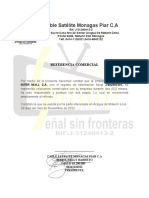 Cable Satélite Monagas Piar C, A: Referencia Comercial