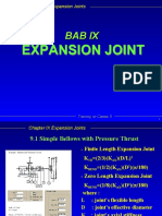 Expansion Joint: Bab Ix