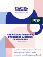 Practical Research I: Zione Kathleen C. Esic, RPM