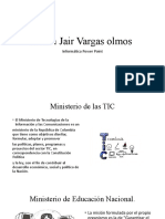 Jerson Jair Vargas Olmos: Informática Power Point