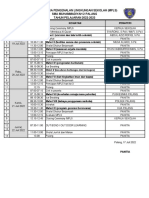 Jadwal Masa Pengenalan Lingkungan Sekolah (MPLS) TAHUN PELAJARAN 2022-2023 Sma Muhammadiyah 2 Palang