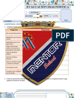 Ev. Diagnóstica - Sociales 1ro Sec.