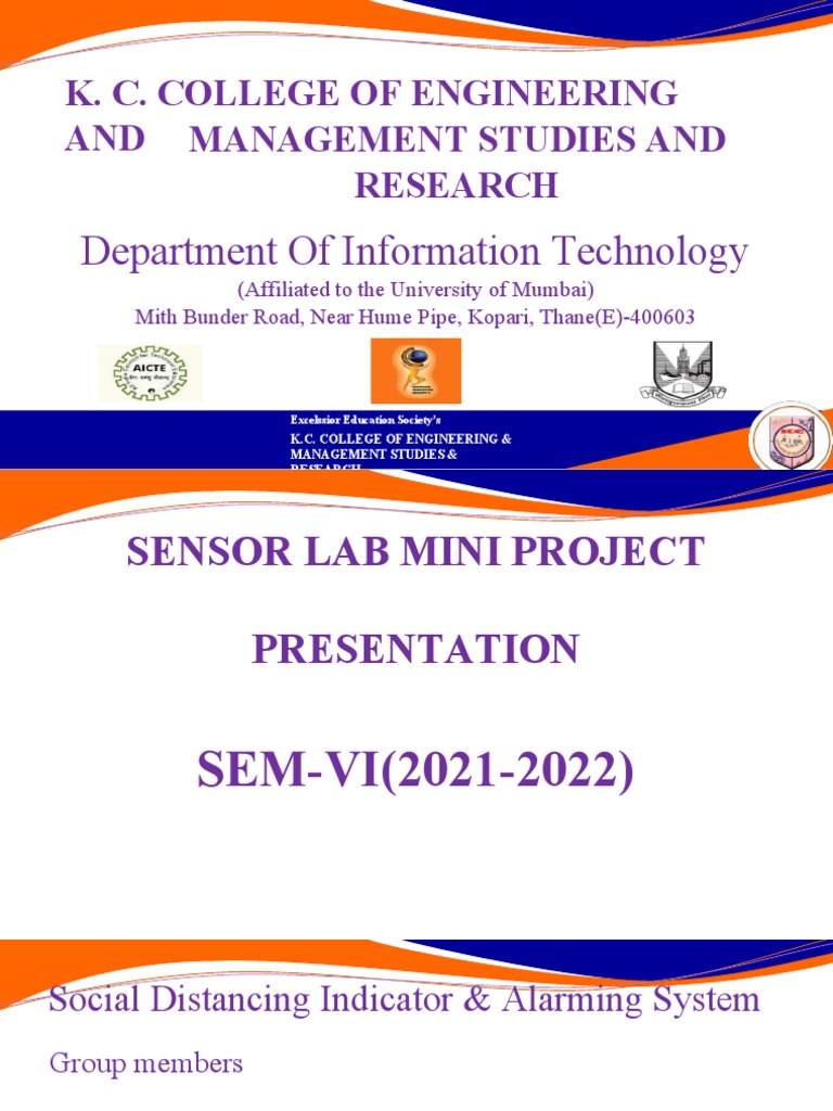 Social Distancing Indicator and Alarming System | PDF | Sensor ...