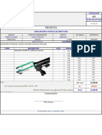 Proyecto: Adecuacion A Pistola de Inyeccion