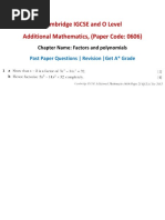 IGCSE 0580 Formula Cheat Sheet 2025 (By Ginger Mathematician ...