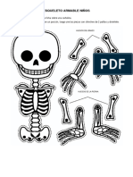 Esqueleto Armable Niños