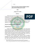 Metode Jarimatika Kaitannya Dengan Pembelajaran Operasi Hitung Perkalian Di Sd/Mi Oleh: Suparni, S.Si., M.PD