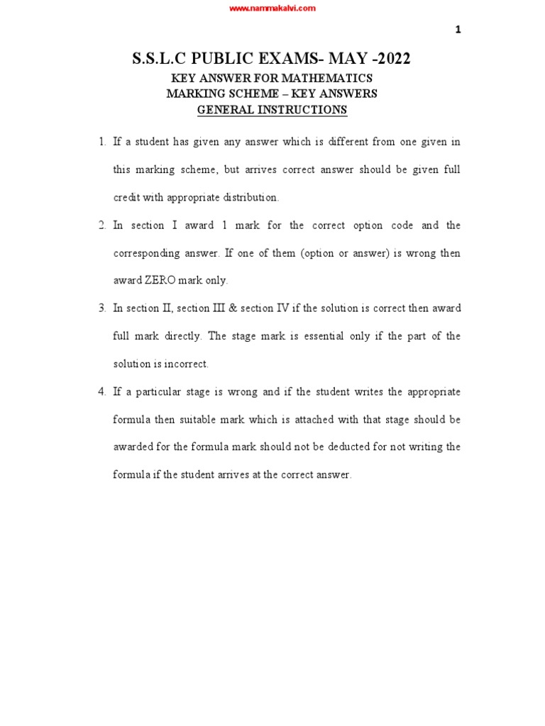 10TH MATHS QUESTION PAPER 2022 PDF WITH ANSWER KEY intelligence overview