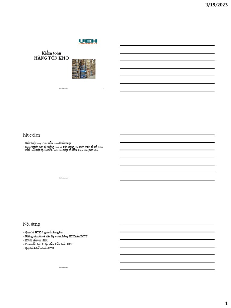 Chuyen de 5 - HTK | PDF
