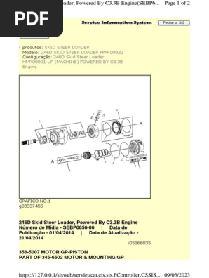 Cat 246D Skid Steer Loader Parts Guide | PDF | Equipment | Vehicle
