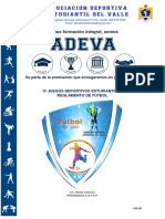 12 Reglamento Fútbol U18-16-14 ADEVA 2022 - 2023