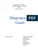 Diagrama de Gantt