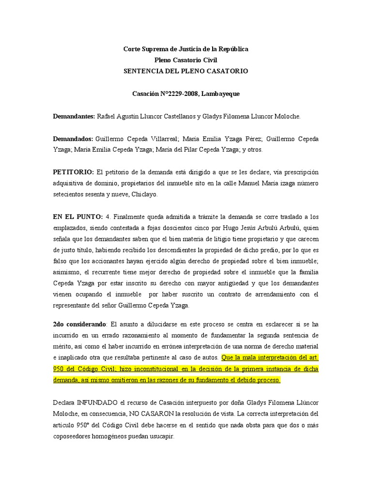 Corte Suprema de Justicia de La República | PDF | Propiedad | Justicia