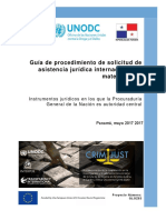 Guía de Procedimiento de Solicitud de Asistencia Jurídica Internacional en Materia Penal