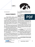 Coach Ferentz - 09 06 11