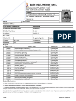 ODD SEM. EXAM - SESSION-2022-23 Examination Application Form