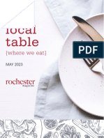 Local Table - May 2023