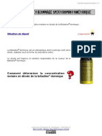 Le Dosage Par Étalonnage Spectrophotométrique