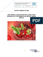 Guía Técnica: Guía de Práctica Clínica para Diagnósticoy Tratamiento de Sepsis Y Shock Septico