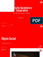 Semana 4 y 5 - Derecho Societario UPC PDF