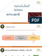 Anti Doping Awareness Standard PPT (Malayalam)