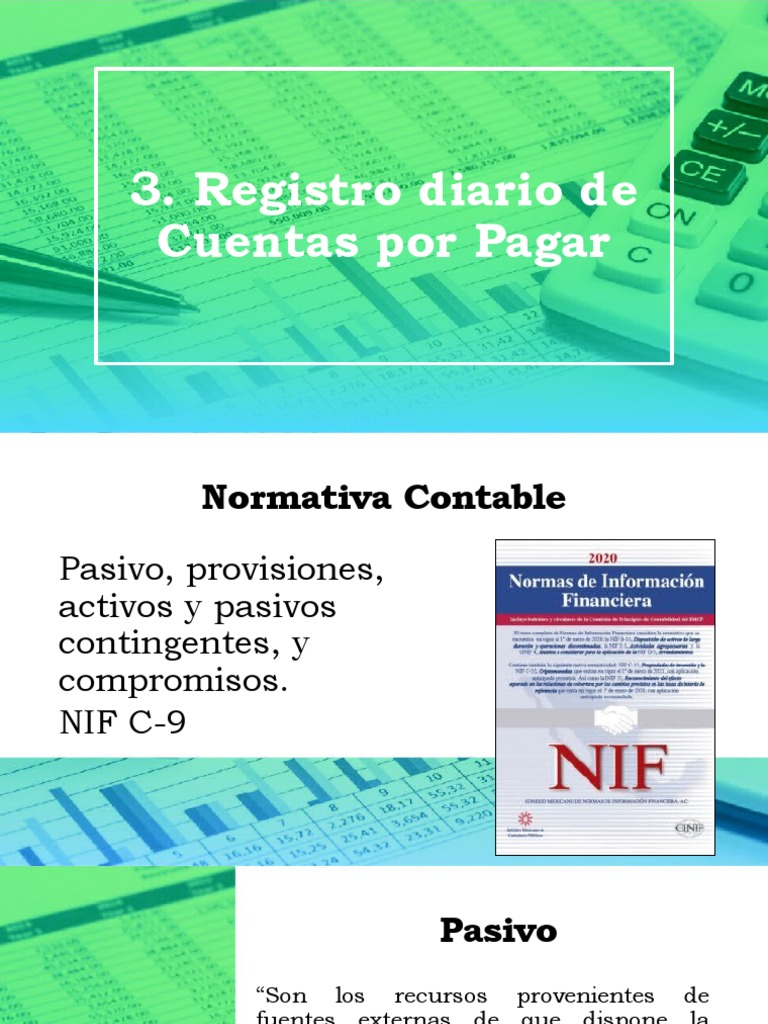 Manejo y Control de Cuentas Por Pagar | PDF | Contabilidad | Hoja de ...