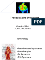 Thoracic Spine Syndromes in ENGLISH