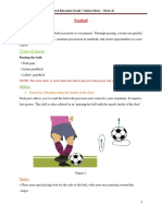 'Passing': Football