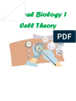 General Biology 1 Cell Theory