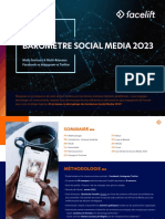 Baromètre Social Media 2O23: Multi-Secteurs & Multi-Réseaux Facebook Vs Instagram Vs Twitter