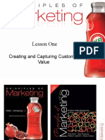 Lesson One: Creating and Capturing Customer Value
