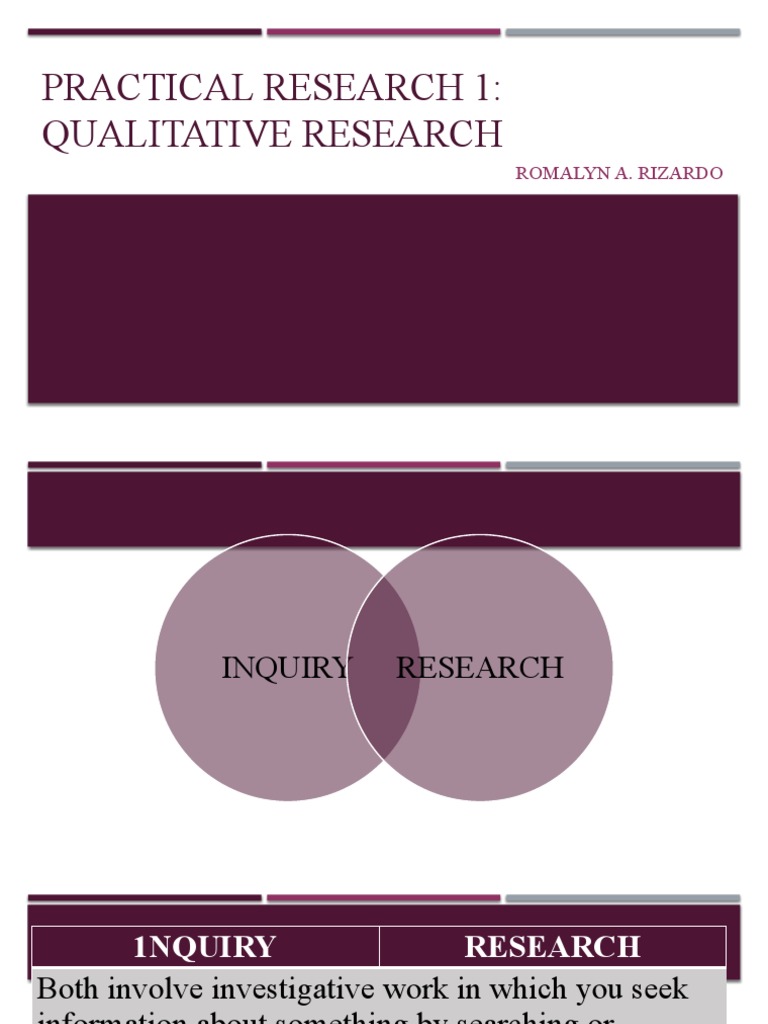 Inquiry-Based Learning Guide | PDF