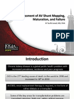 Assessing AV Shunt Mapping, Maturation and Failure