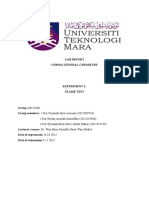 Lab Report Chm131 General Chemistry