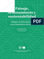 Paisaje, Ordenamiento y Sustentabilidad: Diálogos Multidisciplinares Con La Arquitectura de Paisaje