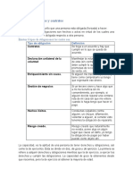 U4A2. Obligaciones y Contratos: Existen 6 Tipos de Obligaciones Los Cuales Son