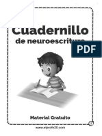 Cuadernillo Neuroescritura Material Gratuito