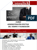 Curso Administración Efectiva Del Tiempo Y Planeación