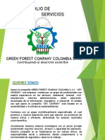 Portafolio de Servicios Green Forest Company Sas