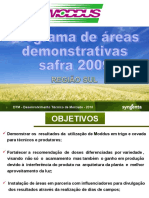 DTM - Desenvolvimento Técnico de Mercado - 2010