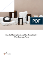 Candle Making Business Plan Template