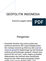 Geopolitik Indonesia: Kuncoro Puguh Santoso