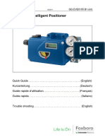 SRD991 Intelligent Positioner: Quick Guide QG EVE0105 B1 - (Int)