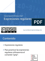 Linux - Expresiones Regulares