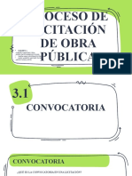 Proceso de Licitación de Obra Pública